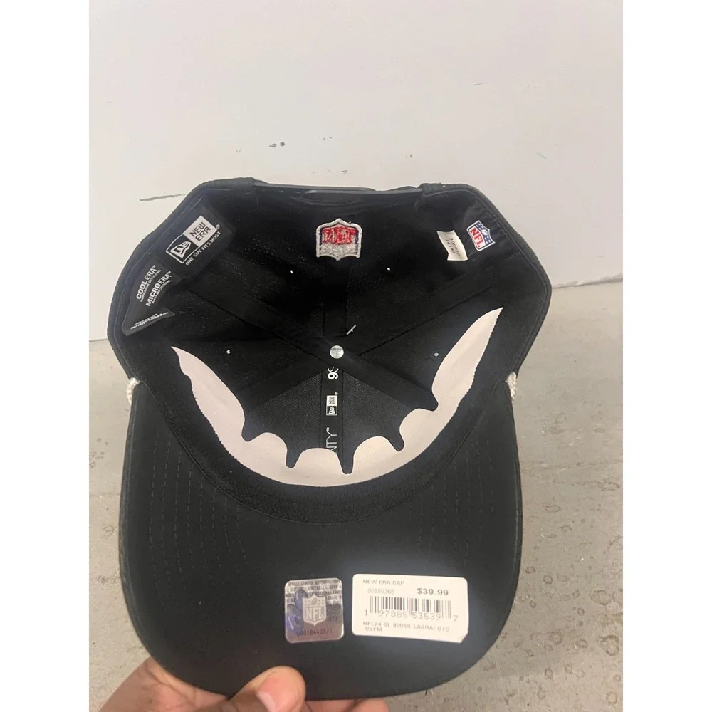 New Era Las Vegas Raiders 2024 Sideline 9SEVENTY Hat Mens Black Snapback Cap NWT